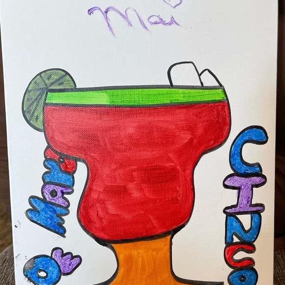 Canvas paint kits - hand drawn (Summer Prints for Sale) - Picture 14 of 15